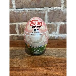 2025 Topps Series‎ 1 Easter Egg [PINK] TIN *CARDS ARE SEALED, TIN IS OPEN*
